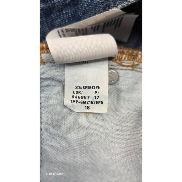 Abercrombie Kids Size 16 The A&F Skinny Blue Denim Jeans Youth EUC - Picture 10 of 12